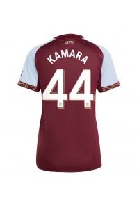 Fotbalové Dres Aston Villa Boubacar Kamara #44 Dámské Domácí Oblečení 2025-26 Krátký Rukáv